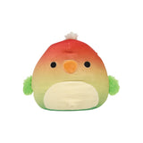 Squishmallows Elliene papegøje 19 cm – produktet alene på hvid baggrund