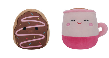 Squishmallows - Flip A Mallow 13 cm P15 - Deja the Donut/Emery the Latte Squishmallows