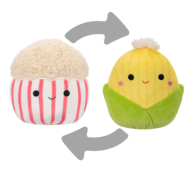 Squishmallows - Flip A Mallow 13 cm - Popcorn/Corn (23131P16) Squishmallows