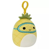 Squishmallows Maui ananas nøglering 9 cm