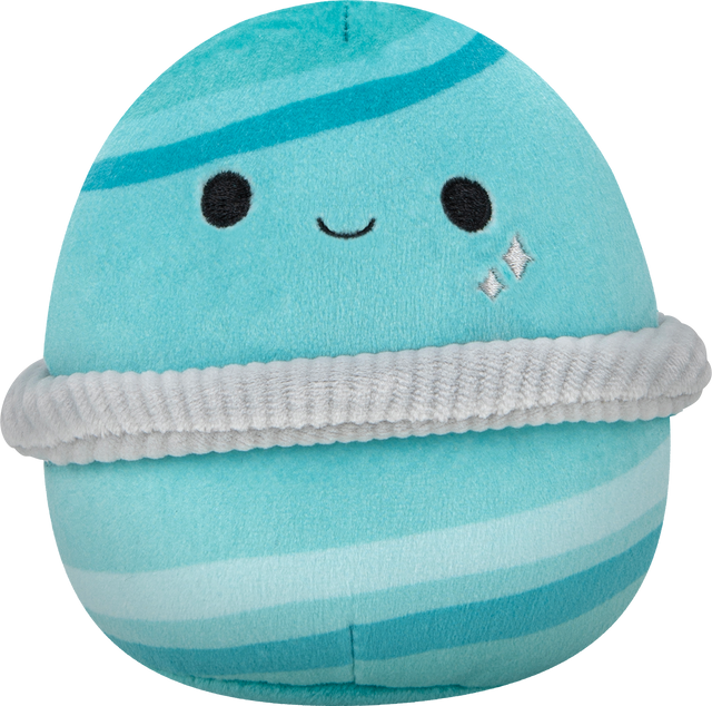 Squishmallows - Squeaky Plush - Dog Toy 9cm - Hugo the Planet Squishmallows