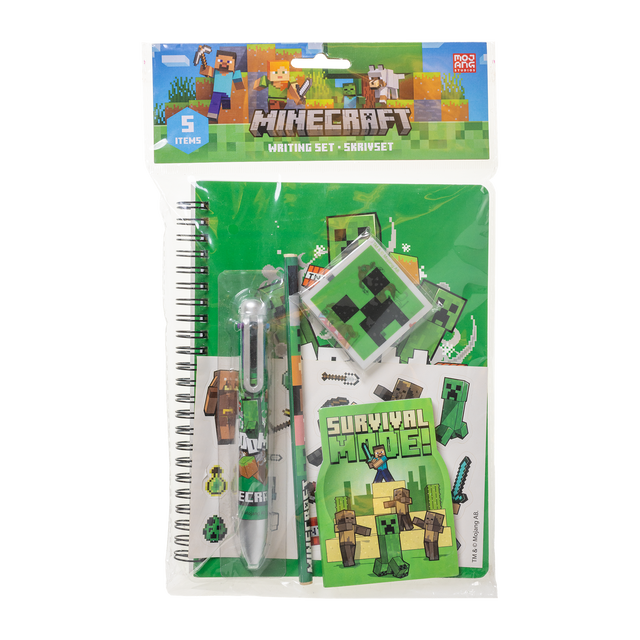 Stor - Minecraft  Writing Set w/ multi-col. pen (166506128) Stor