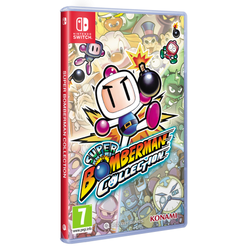 Super Bomberman Collection Nintendo Switch – fysisk standardemballage