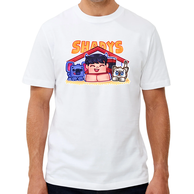 Shadys Kæledyr Tee - Hvid ShadysMC