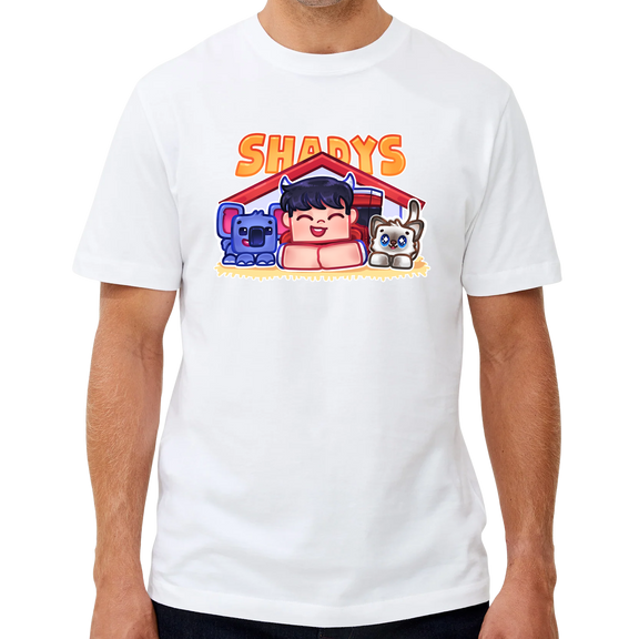 ShadysMC Shadys Kæledyr Tee - Hvid