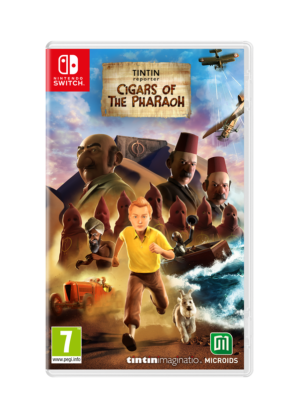 Tintin Reporter Faraos cigarrer Nintendo Switch