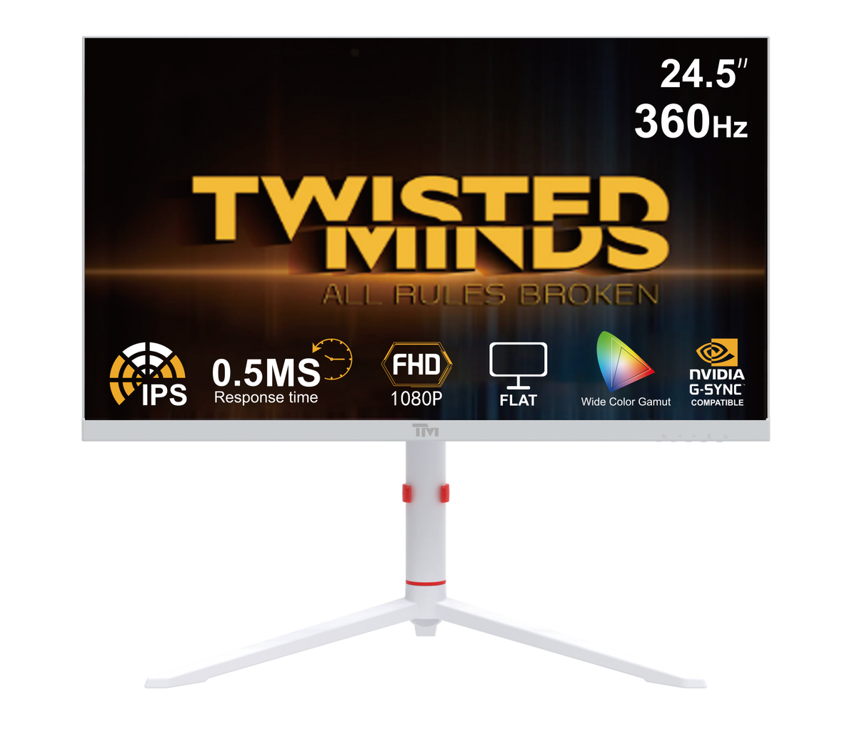 TWISTED MINDS ARTIC PRO-SERIEN 24" FHD - 360H - VIT