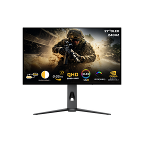Twisted Minds - 27 Prestige X Series OLED QHD 240HZ, IPS, 0.3 MS, HDMI 2.1 Gaming Monitor - TM27OLD2K240 Twisted Minds
