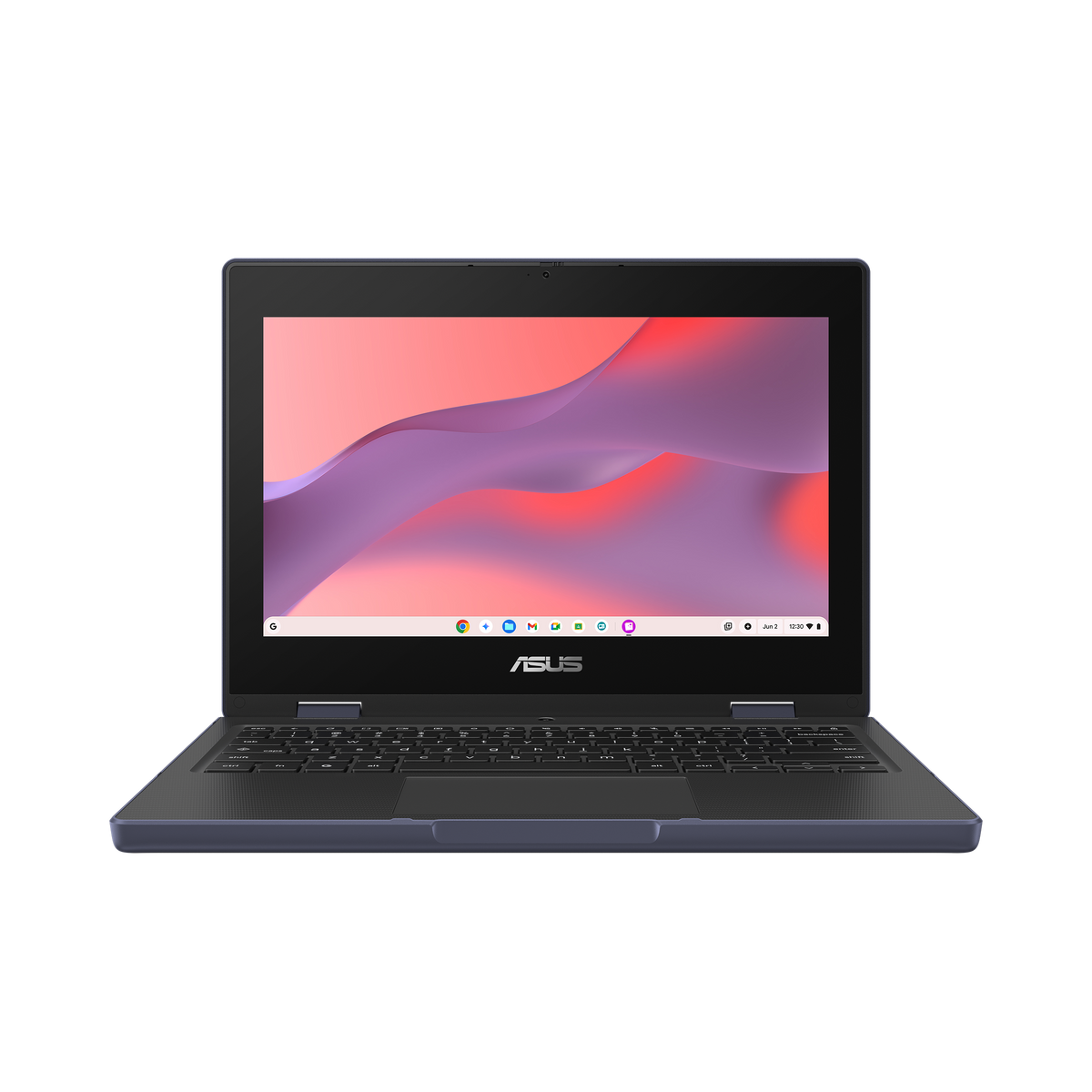 ASUS Chromebook CZ11 Flip i Mineral Grey, producentfoto forfra