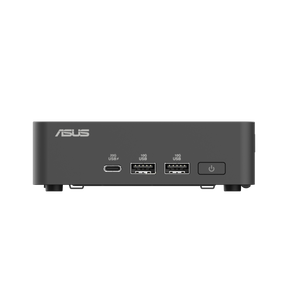 ASUS NUC 15 Pro Slim sort mini-PC, vinklet set forfra