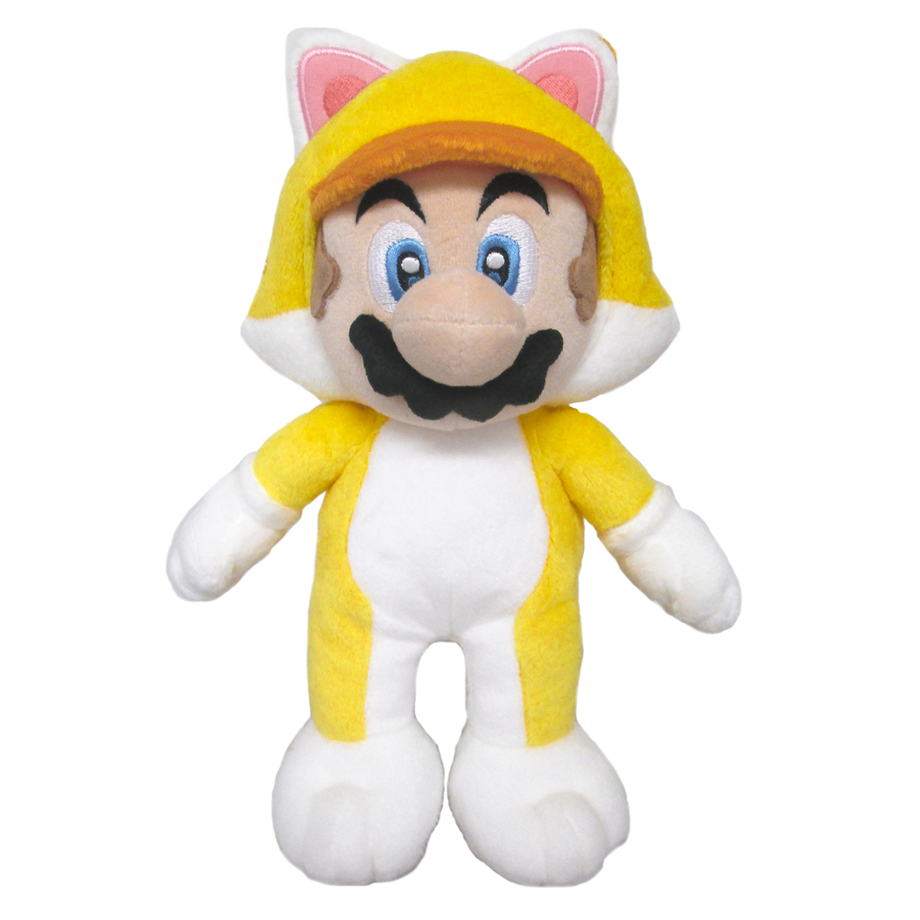 Super Mario Cat Mario Bamse – 24 cm