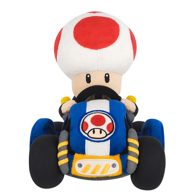 Mario Kart Toad i Kart Bamse – 27 cm