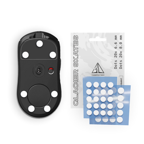 threepointzero - Glacier Skates - Universal Dots - 40pcs (20x Big Dots + 20x Small Dots)