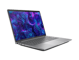 HP ZBook 8 G1i – 16" WUXGA, Ultra 7 265H, 64 GB, 2 TB – bærbar skråt forfra