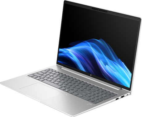 HP ProBook 4 G1i – 16" WUXGA, Ultra 7 255H, 32 GB, 1 TB – bærbar skråt ovenfra