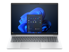 HP EliteBook 8 G1i – 16" WUXGA, Ultra 7 255U, 16 GB, 512 GB – bærbar med åben skærm