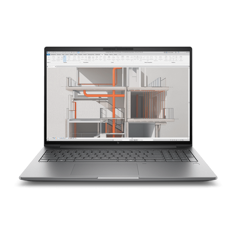 HP ZBook X G1i – 16" WUXGA, Ultra 7 255H, 32 GB, 1 TB – bærbar med åben skærm