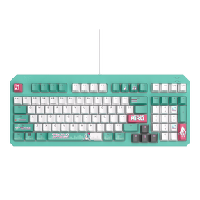 ASUS TUF Gaming K3 Gen II – Hatsune Miku Edition – Nordic – tastatur set forfra