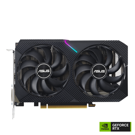 ASUS Dual GeForce RTX 3050 V2 – 8 GB GDDR6 – produktbillede