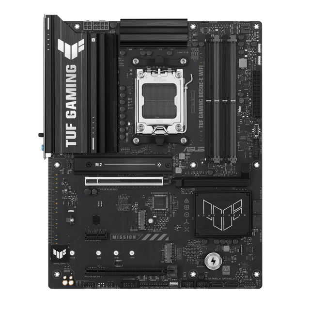 TUF GAMING B650E-E WIFI – bundkort set forfra