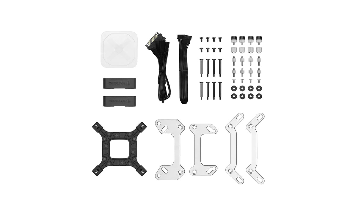 Deepcool LS520 Processor vätskekylningssystem 1-pack Svart 120 mm