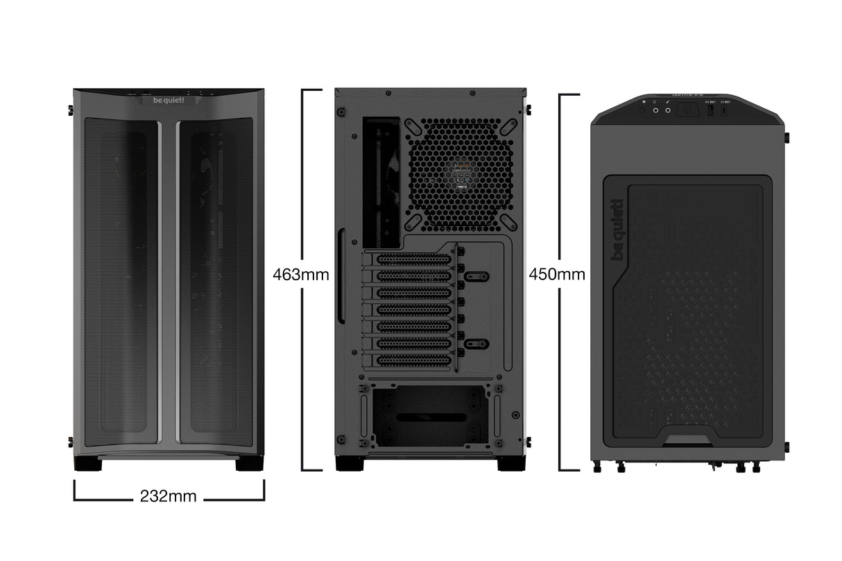 be quiet! Pure Base 500 FX Black