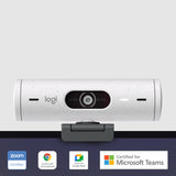 Logitech BRIO 500 1920 x 1080 webbkamera med gänga