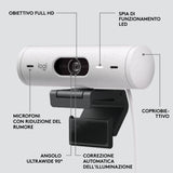 Logitech BRIO 500 1920 x 1080 webbkamera med gänga
