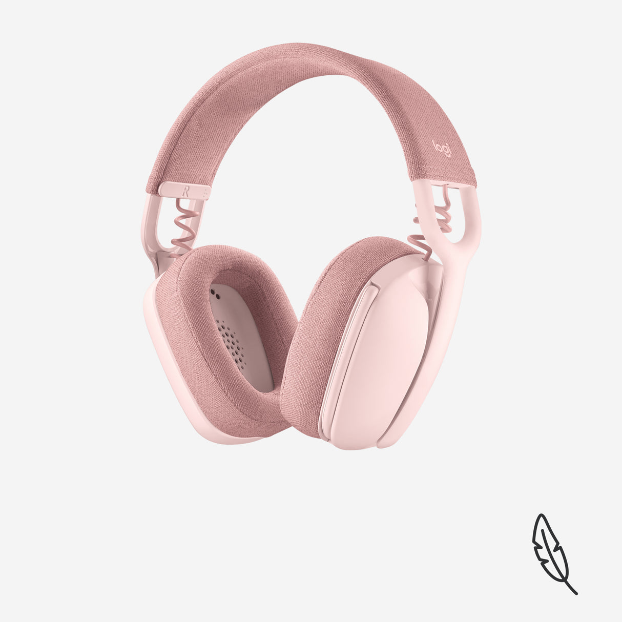 Logitech Zone Vibe 100 rosa