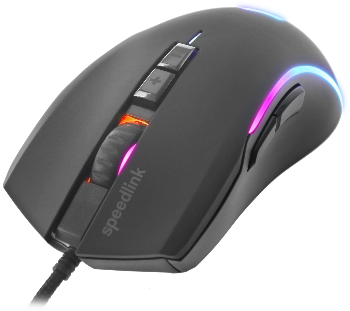 SpeedLink ZAVOS Gaming Mouse, gummisvart 
