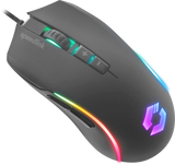 SpeedLink ZAVOS Gaming Mouse, gummisvart 