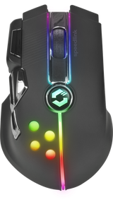 SpeedLink IMPERIOR Gaming Mouser Trådlös, gummisvart 