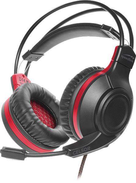 SpeedLink - CELSOR Gaming Headset - för PC/PS5/PS4/Xbox SeriesX/S/Switch, svart 