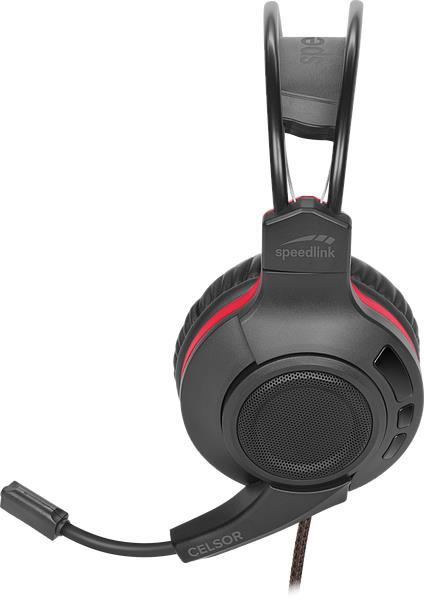 SpeedLink - CELSOR Gaming Headset - för PC/PS5/PS4/Xbox SeriesX/S/Switch, svart 