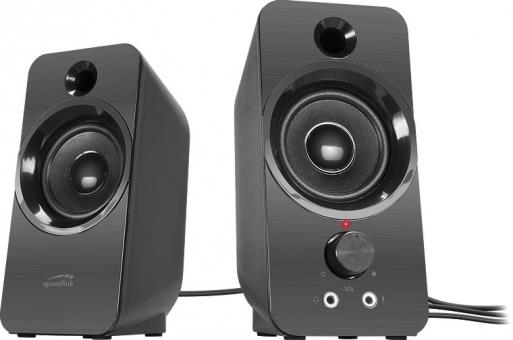 SpeedLink DAROC Stereo Speaker - Sort