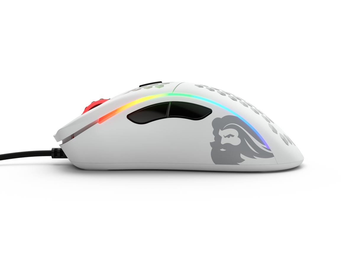 Glorious Model D Gamingmus - Hvid Glorious