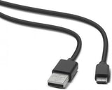 SpeedLink STREAM Spela &amp; ladda USB-kabel - för PS4, svart 