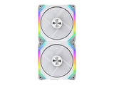 Lian Li UNI FAN SL140 RGB PWM Fans, 2 Pack, Hvid - 140 mm Lian Li