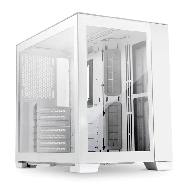 Lian Li PC-O11 Dynamic MINI, härdat glas - SNOW EDITION 