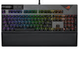 ASUS ROG Strix FLARE II PBT-speltangentbord (NX Red-brytare)