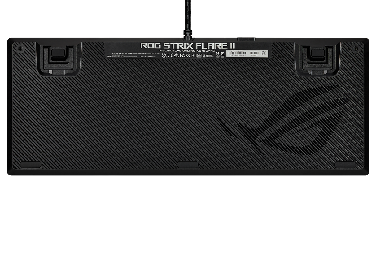 ASUS ROG Strix FLARE II PBT-speltangentbord (NX Red-brytare)