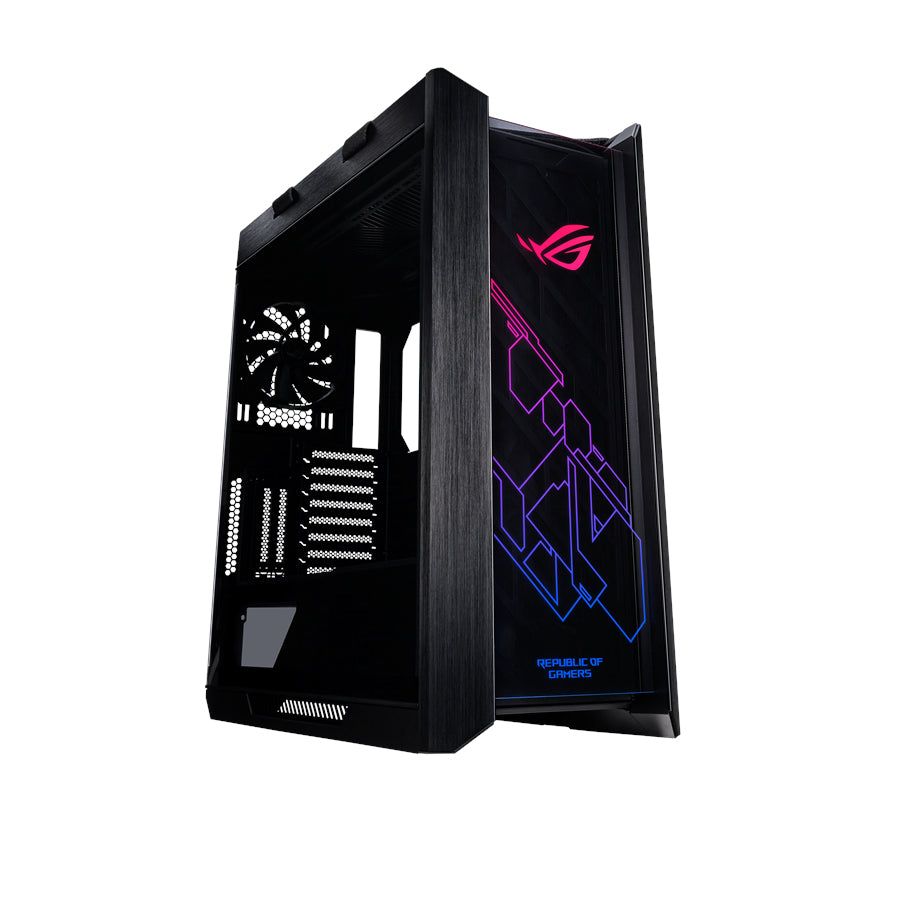 ASUS ROG STRIX HELIOS GX601 SVART Härdat Glas RGB