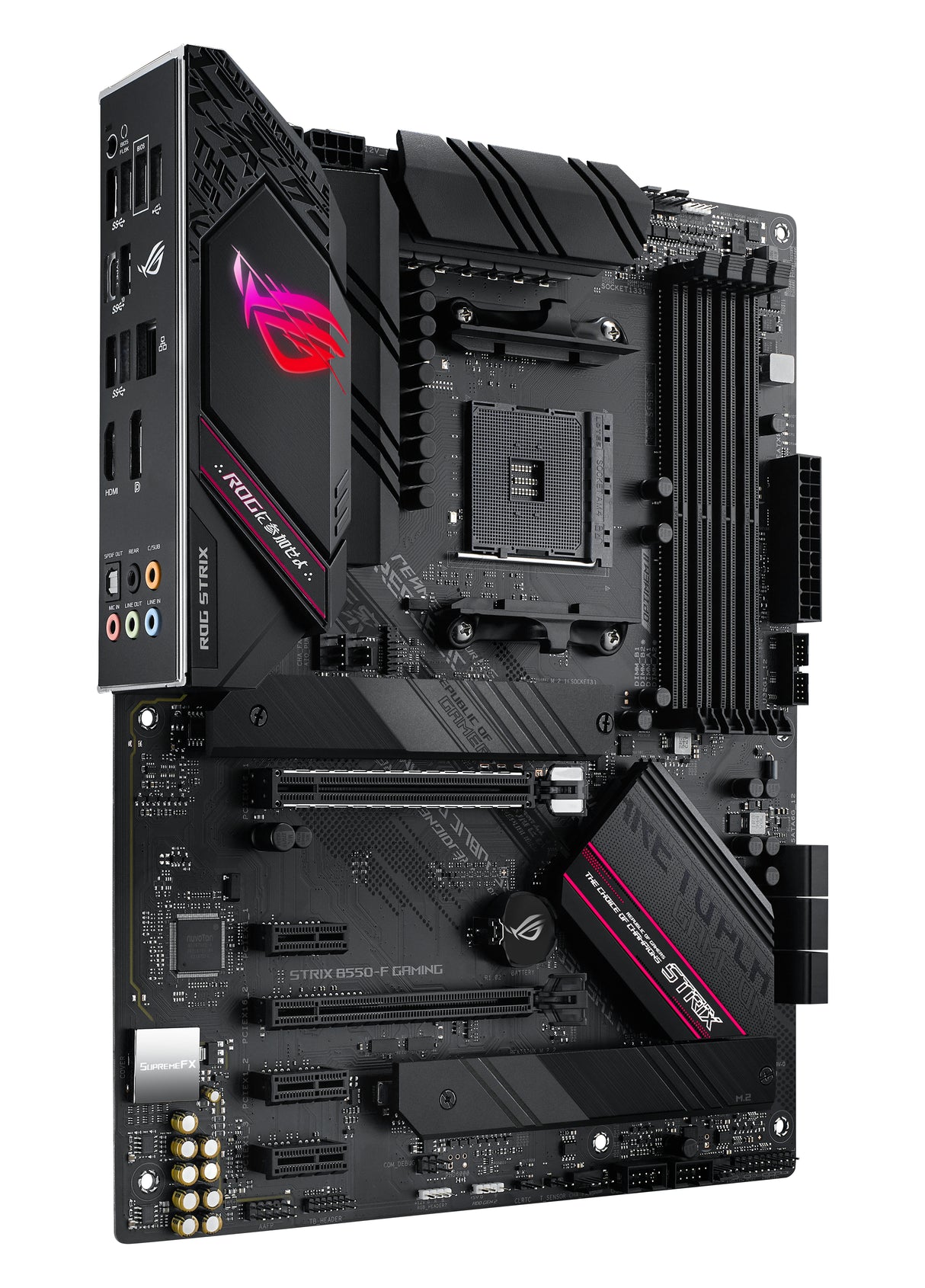ASUS ROG STRIX B550-F GAMING ATX  AM4 AMD B550 - Bundkort