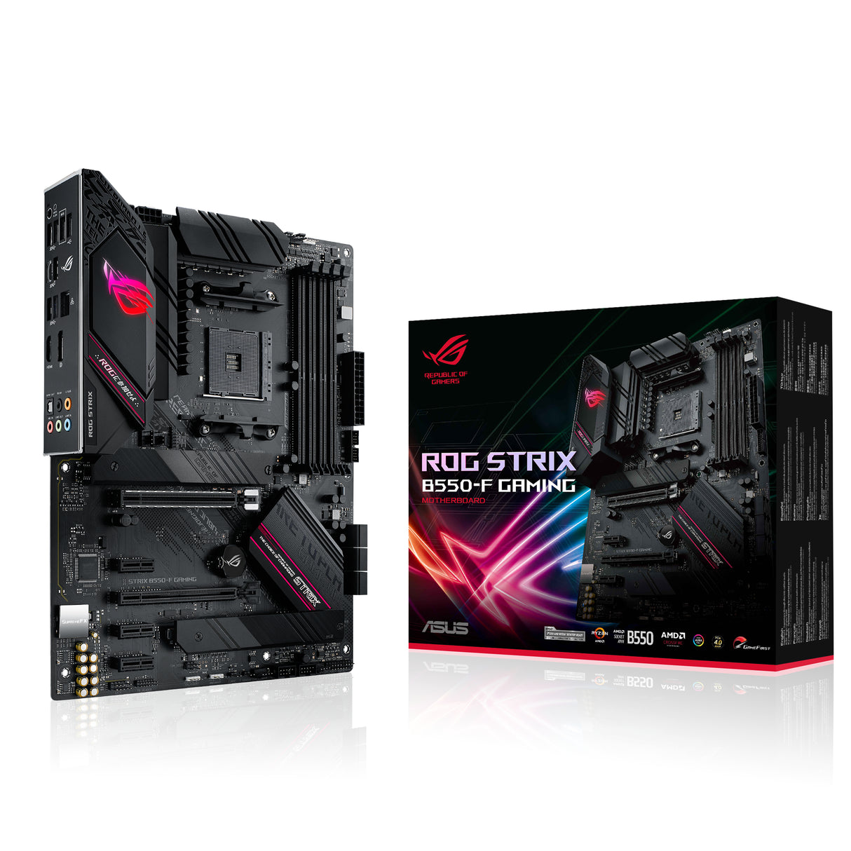 ASUS ROG STRIX B550-F GAMING ATX  AM4 AMD B550 - Bundkort