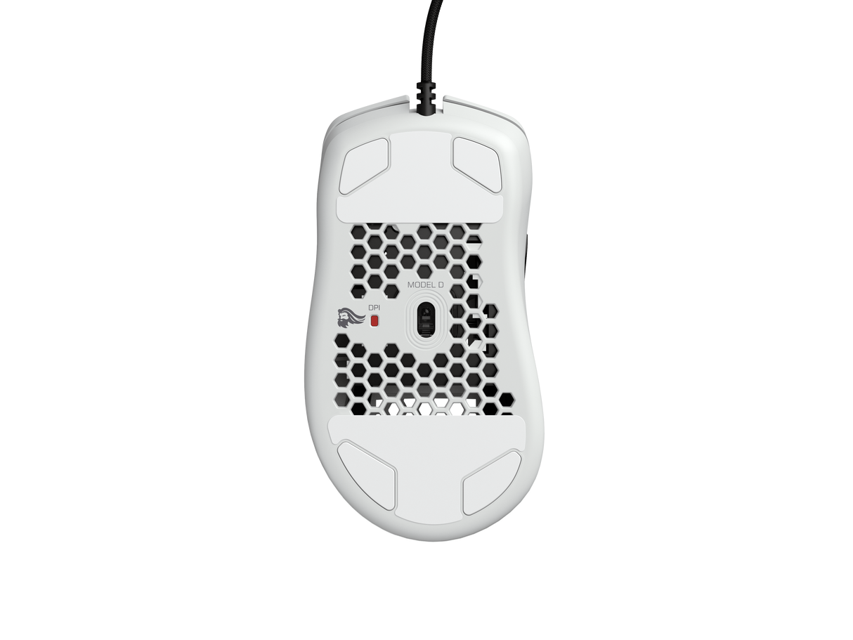 Glorious Model D Gamingmus - Hvid Glorious