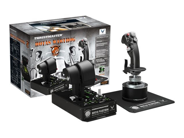 Thrustmaster HOTAS Warthog Joystick och gaspedal