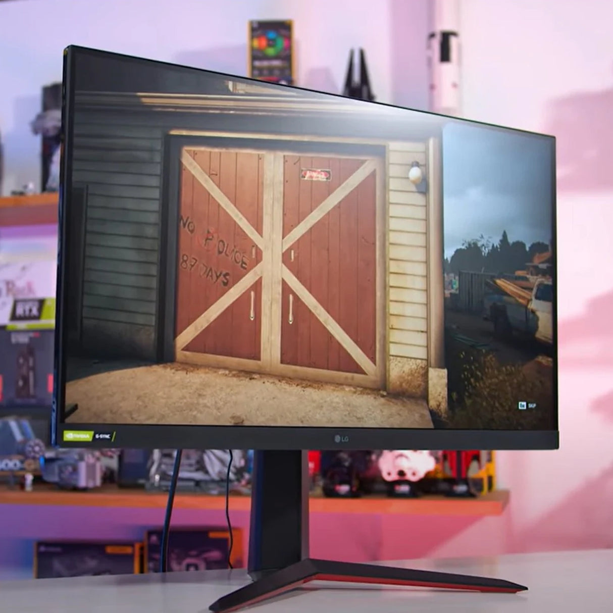 LG UltraGear 27GP850-B 27" 2560 x 1440 HDMI DisplayPort 144Hz Pivot-skärm