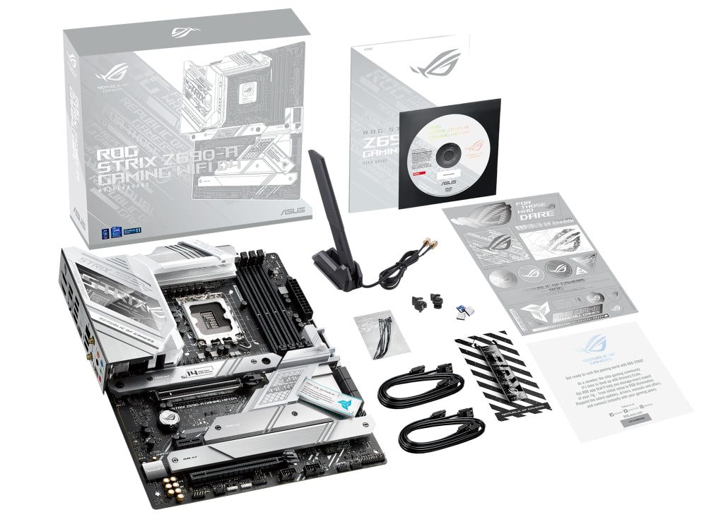 ASUS ROG STRIX Z690-A GAMING WIFI D4 (ATX, Z690, LGA 1700, DDR4) - Moderkort