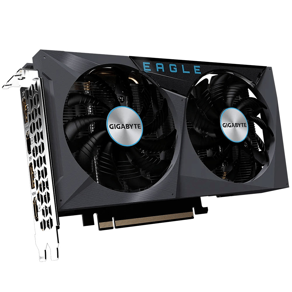 Gigabyte GeForce RTX 3050 EAGLE OC 8GB (Vänsterhöger)