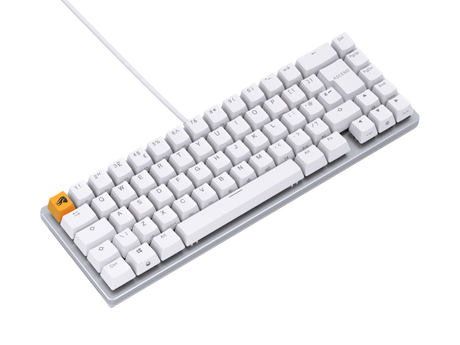 Glorious GMMK 2 Compact 65% - Fox switch, NO-Layout - Hvid Glorious